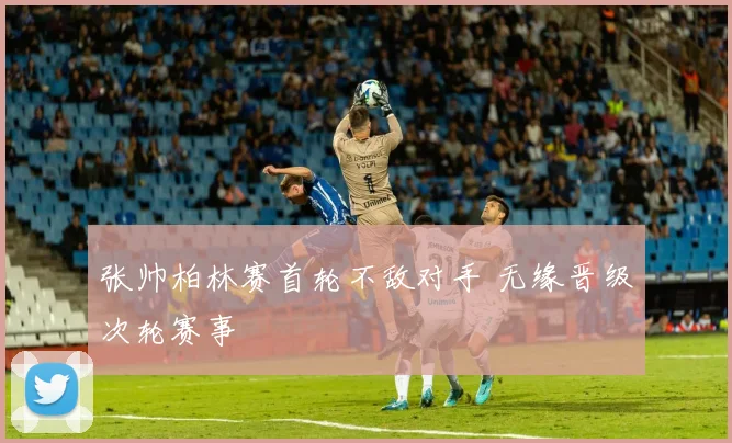 张帅柏林赛首轮不敌对手 无缘晋级次轮赛事